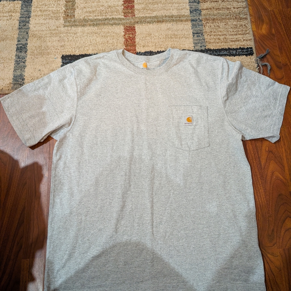 Carhartt Light Gray Short Sleeve Tee